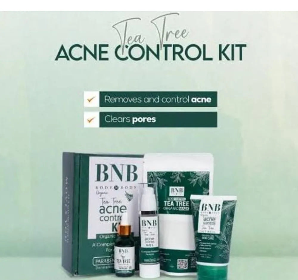 BNB 4 In 1 Tea Tree Acne Control Kit