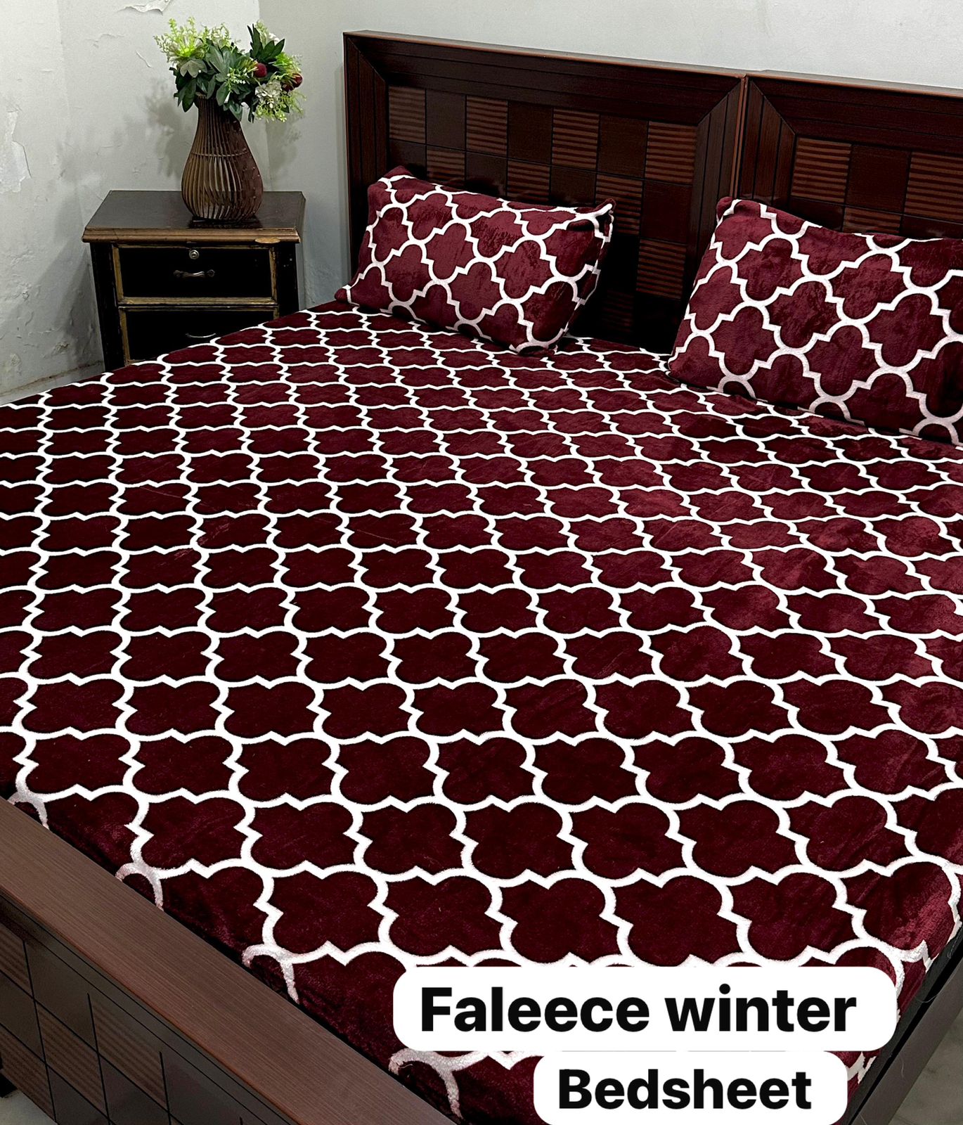 Luxury Fleece Winter Bedsheet