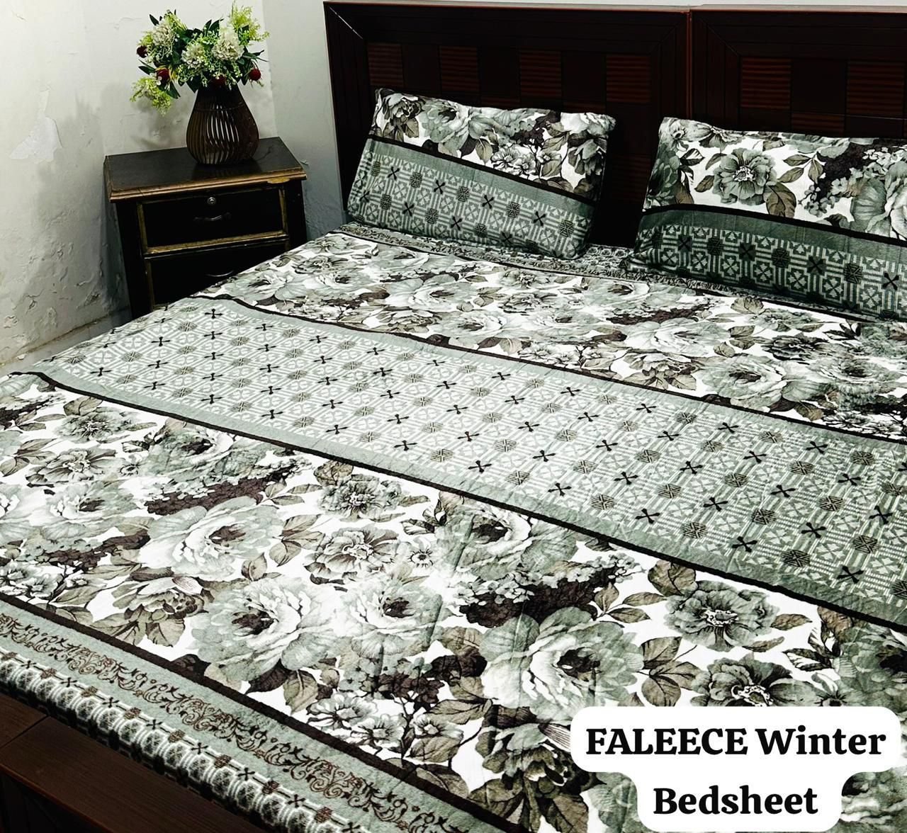 Luxury Fleece Winter Bedsheet