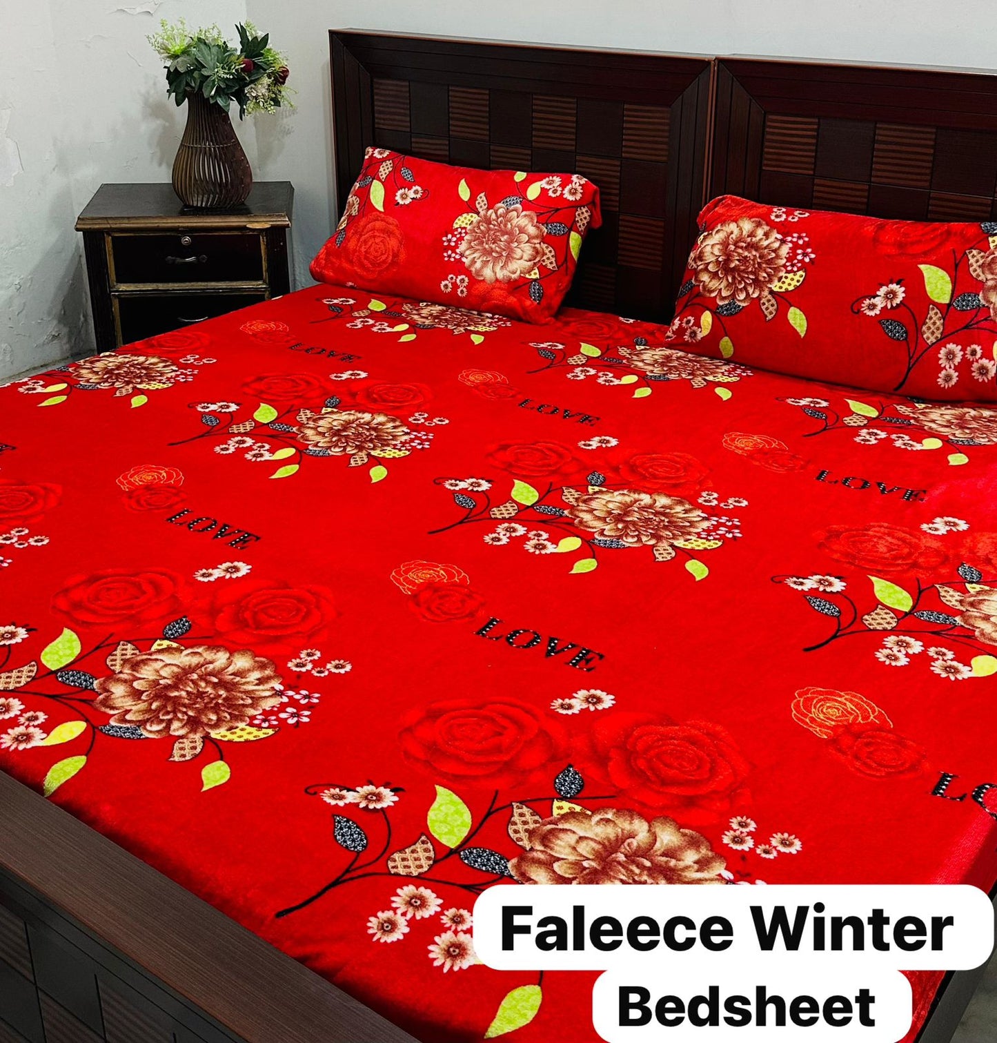Luxury Fleece Winter Bedsheet