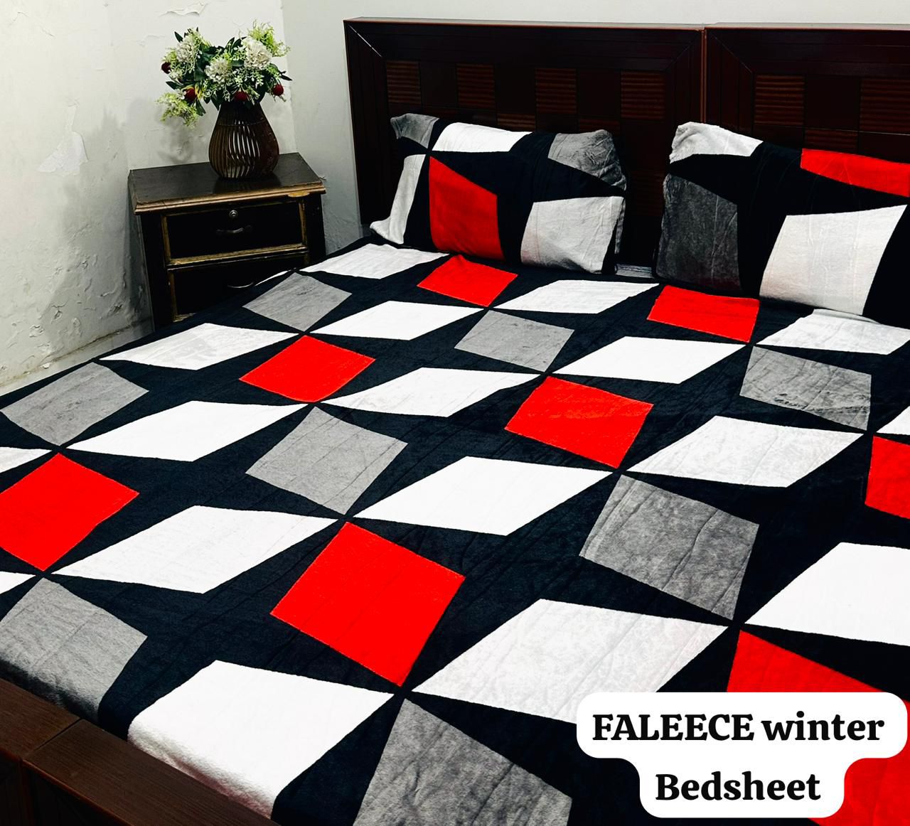 Luxury Fleece Winter Bedsheet