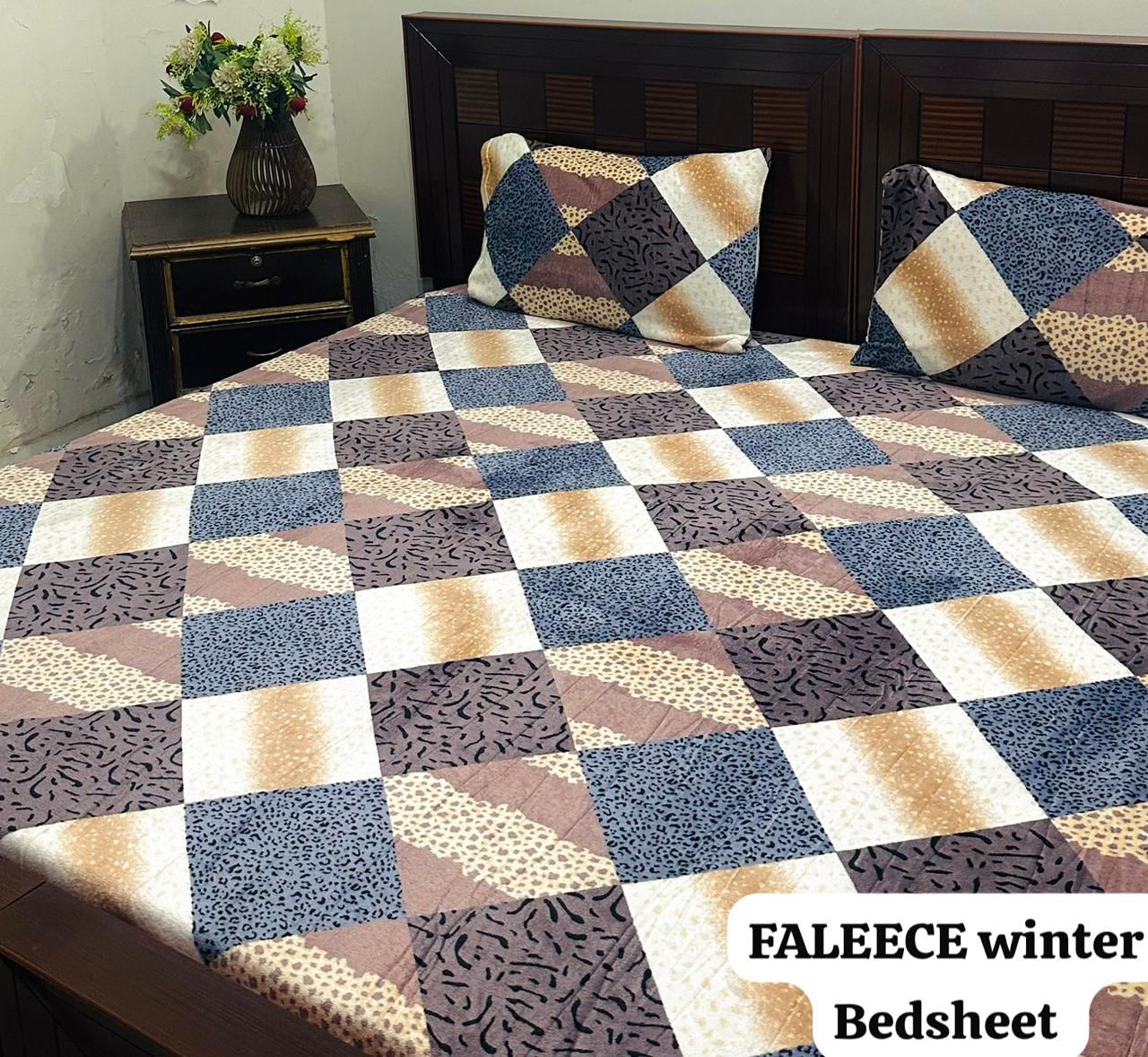 Luxury Fleece Winter Bedsheet