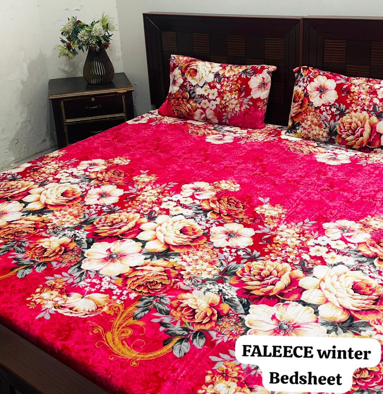 Luxury Fleece Winter Bedsheet