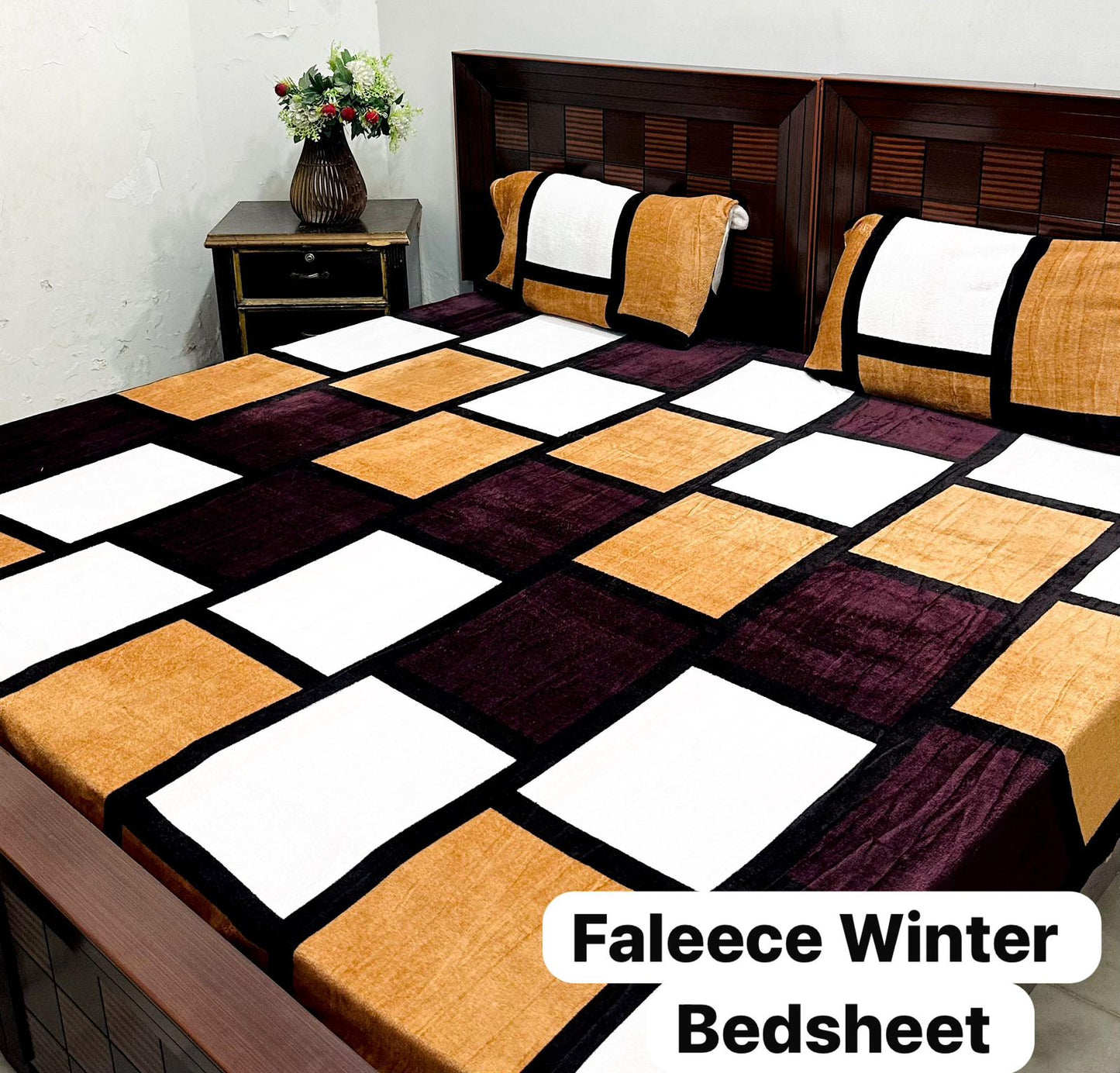Luxury Fleece Winter Bedsheet