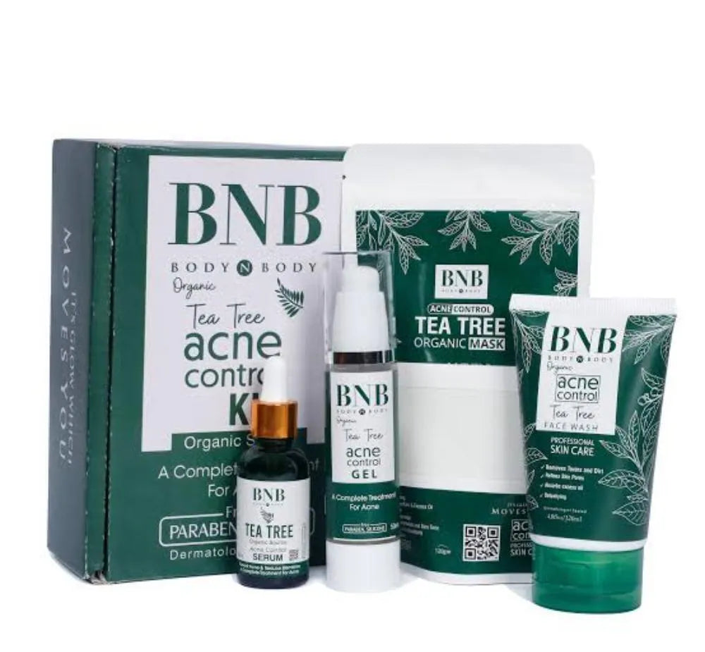 BNB 4 In 1 Tea Tree Acne Control Kit