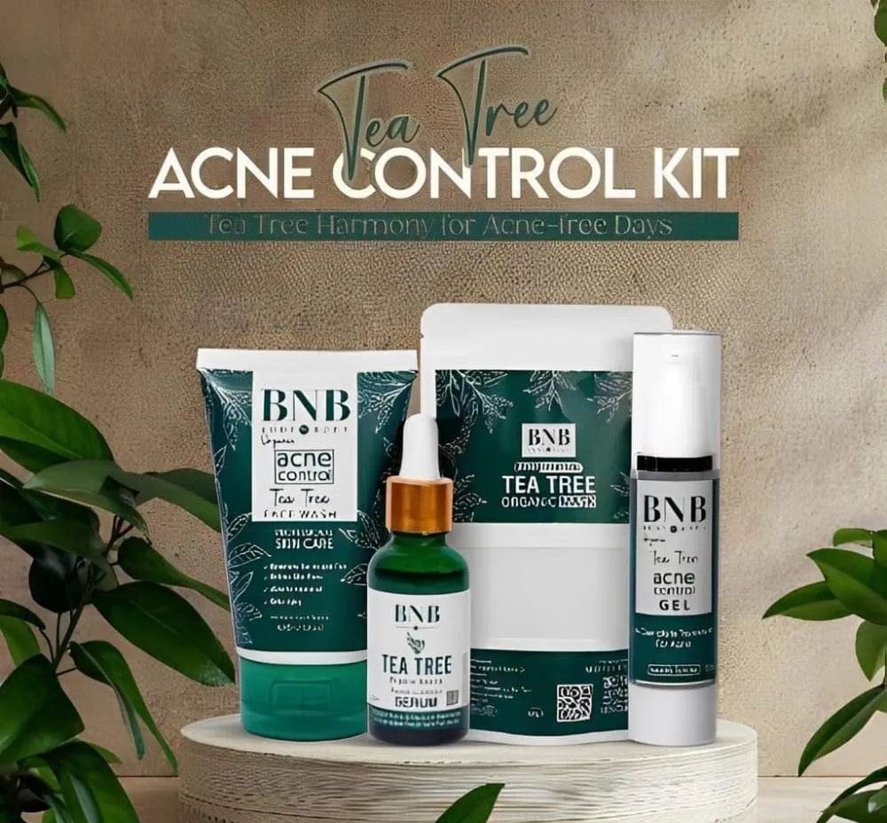 BNB 4 In 1 Tea Tree Acne Control Kit