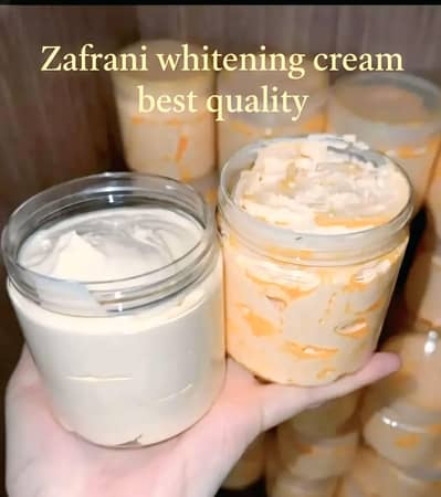 Whitening  & Brightning  Zafarani Cream, For All Skin Types,1 pc