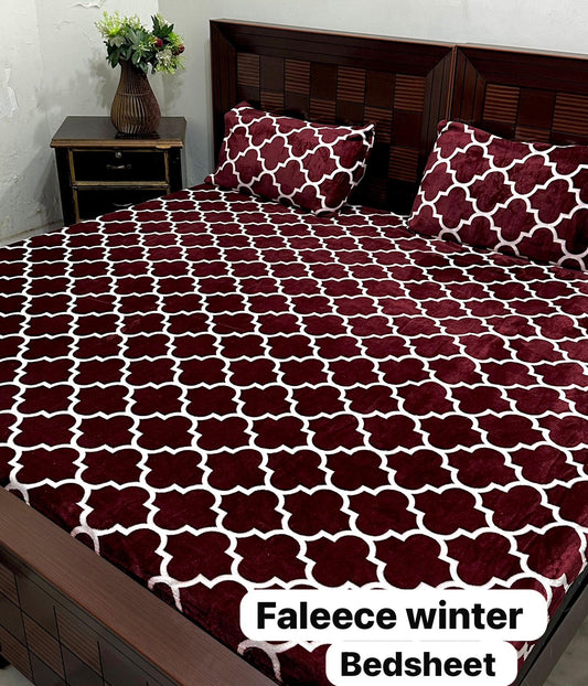 Luxury Fleece Winter Bedsheet