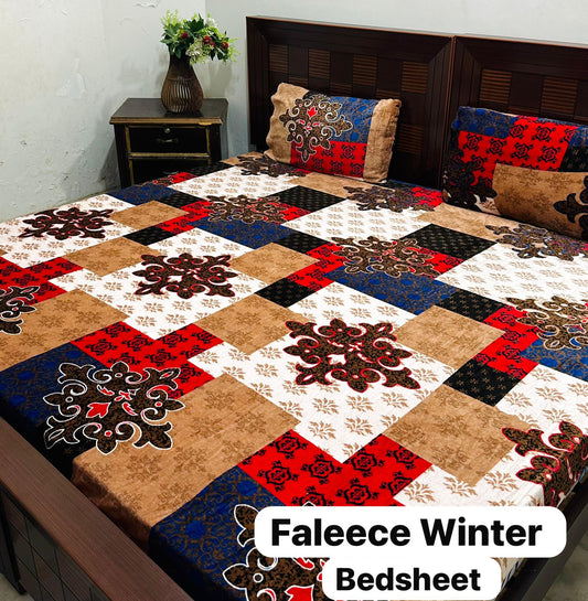 Luxury Fleece Winter Bedsheet