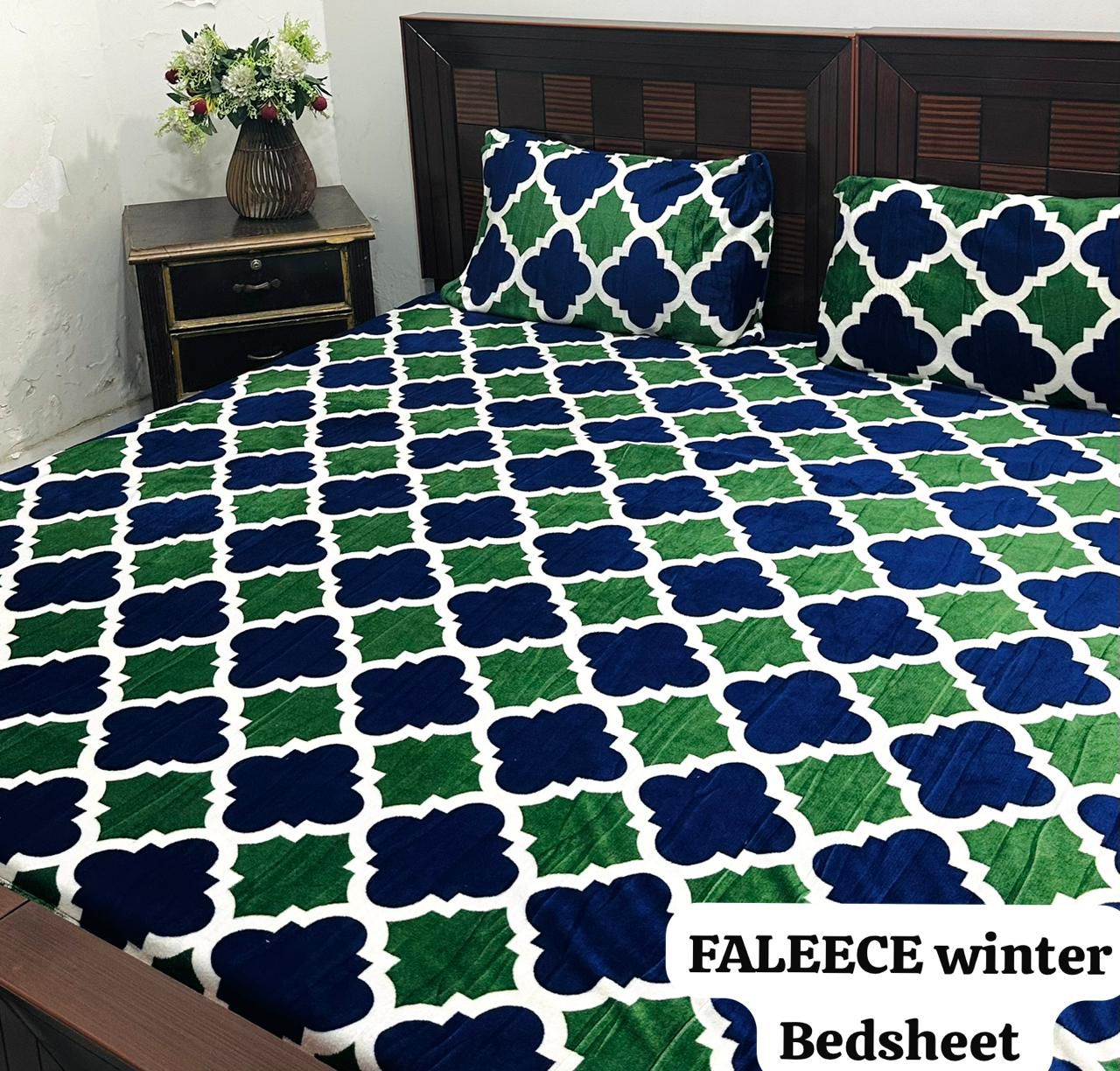 Luxury Fleece Winter Bedsheet