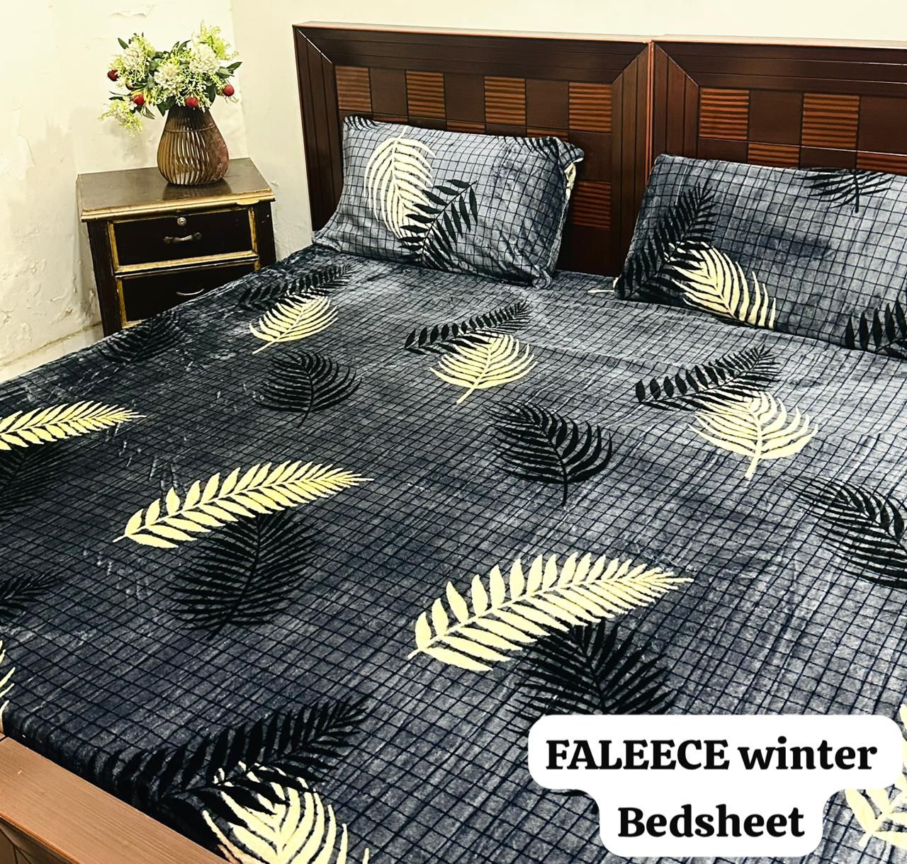Luxury Fleece Winter Bedsheet