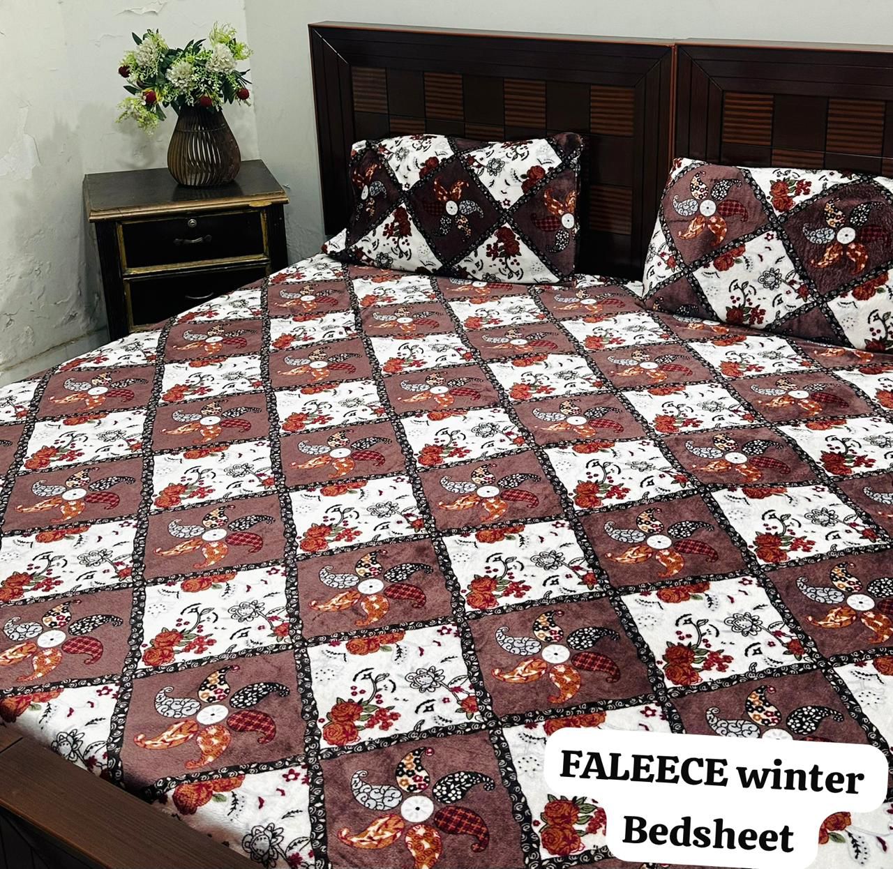Luxury Fleece Winter Bedsheet