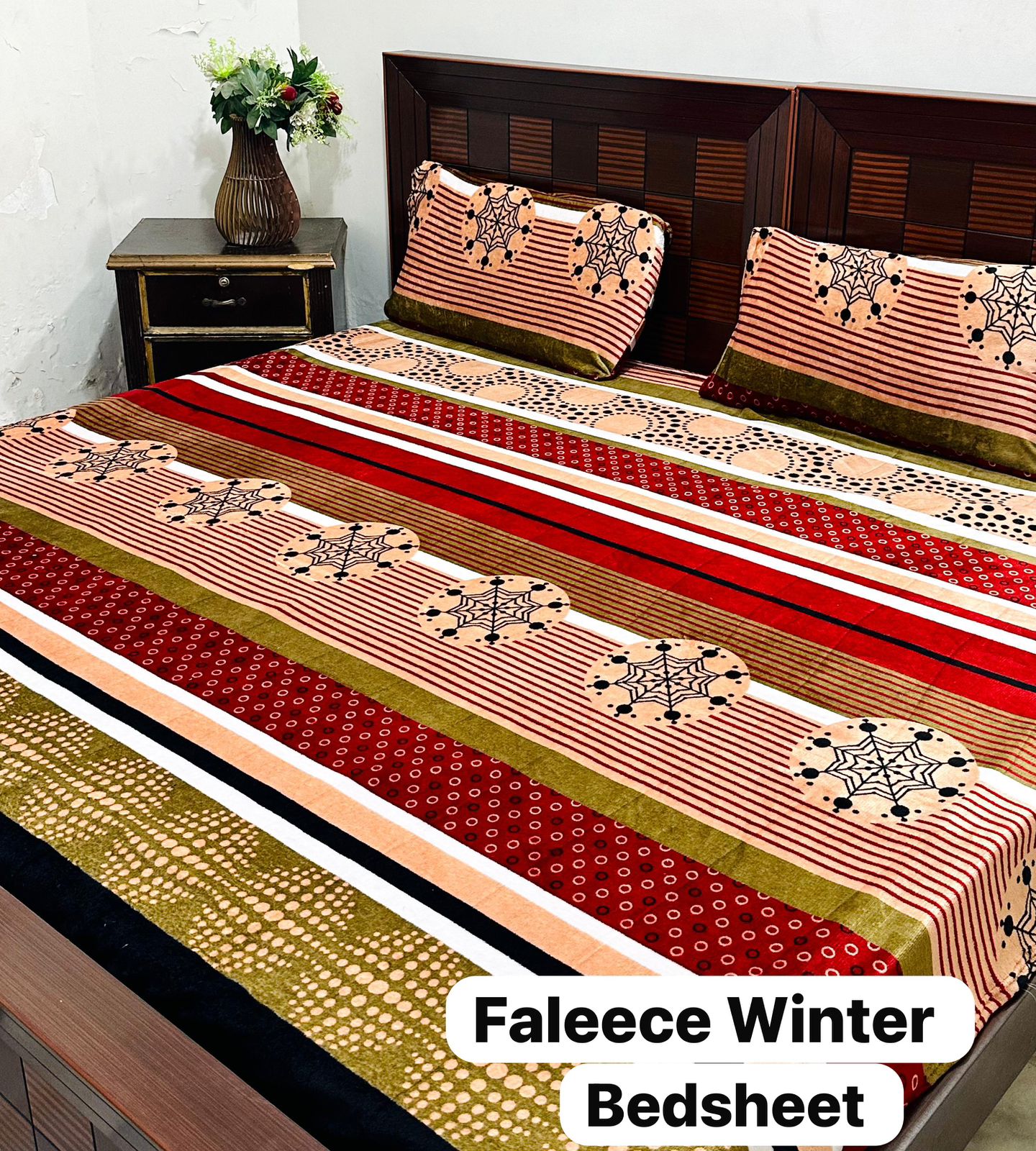 Luxury Fleece Winter Bedsheet