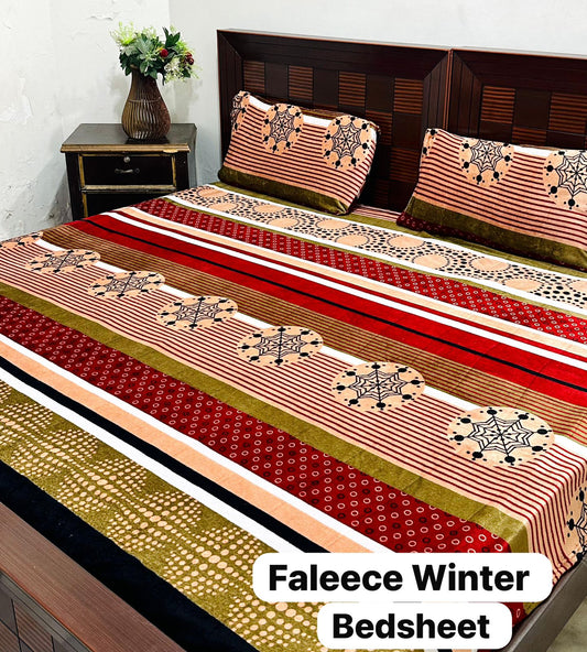 Luxury Fleece Winter Bedsheet