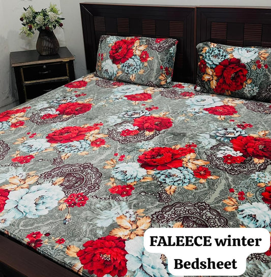 Luxury Fleece Winter Bedsheet