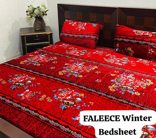 Luxury Fleece Winter Bedsheet