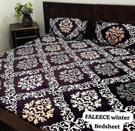 Luxury Fleece Winter Bedsheet