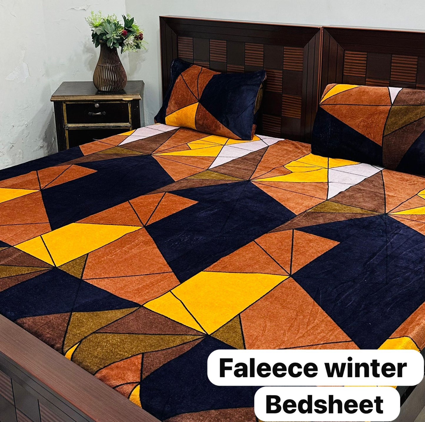 Luxury Fleece Winter Bedsheet