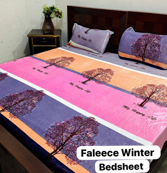 Luxury Fleece Winter Bedsheet