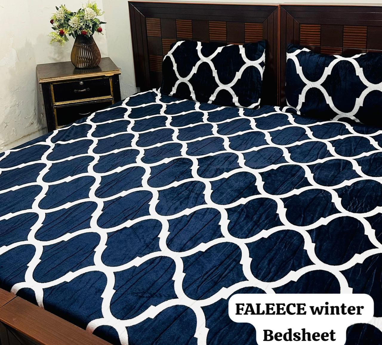 Luxury Fleece Winter Bedsheet