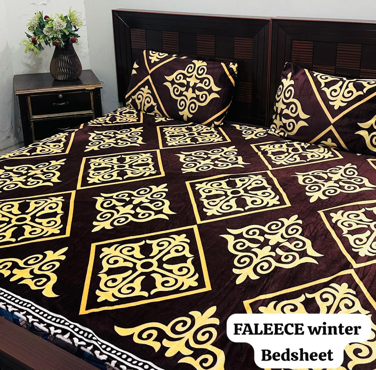 Luxury Fleece Winter Bedsheet