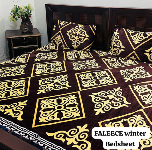 Luxury Fleece Winter Bedsheet