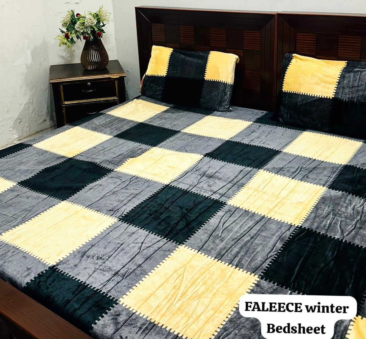 Luxury Fleece Winter Bedsheet