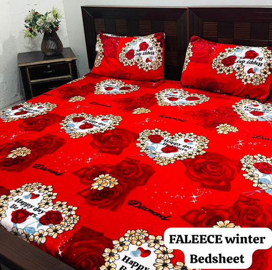 Luxury Fleece Winter Bedsheet