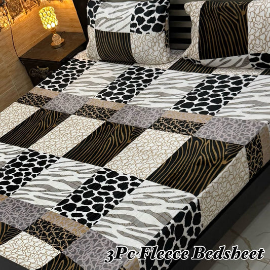 Luxury king size Fleece Bedsheet