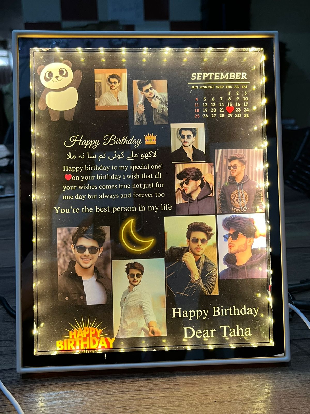 Birthday Gift LED Photo Frame