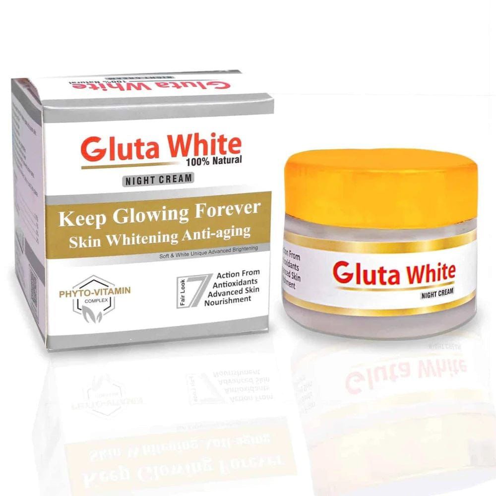 Gluta White Day & Night Cream | Whitening Anti-Aging Hydrating